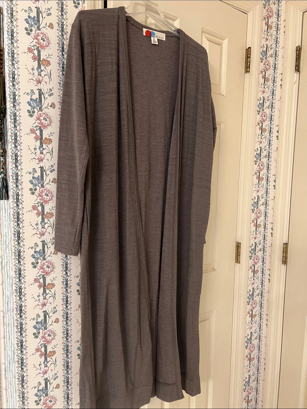 Free people beach women’s tan long sweater size s